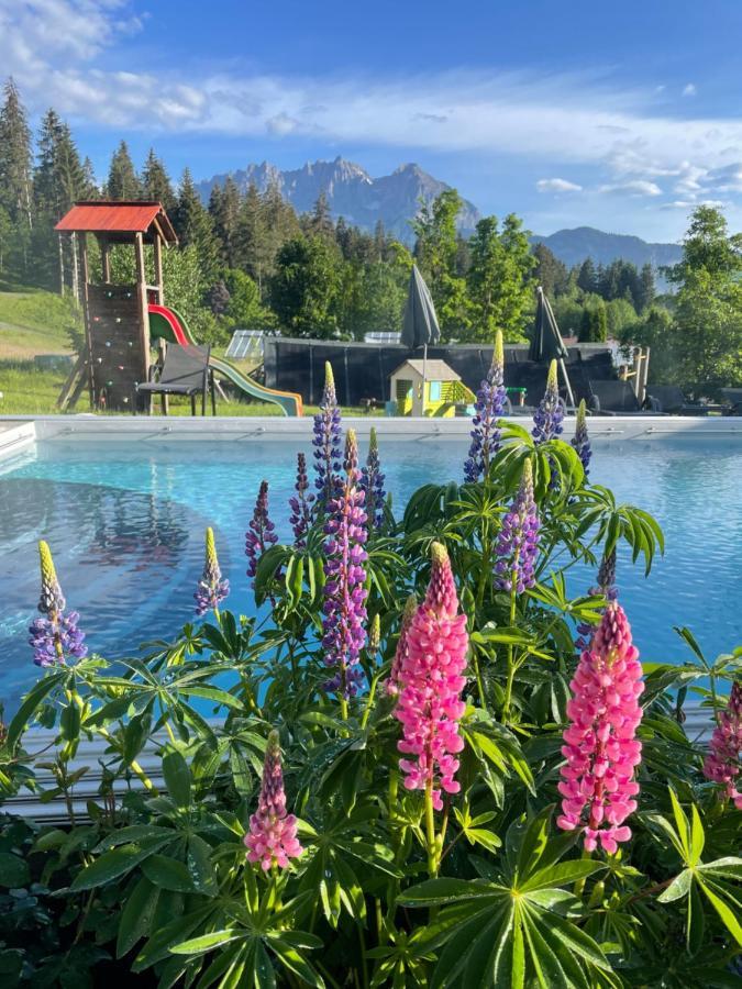 Gartenhotel Rosenhof Bei Kitzbuhel Oberndorf in Tirol Esterno foto