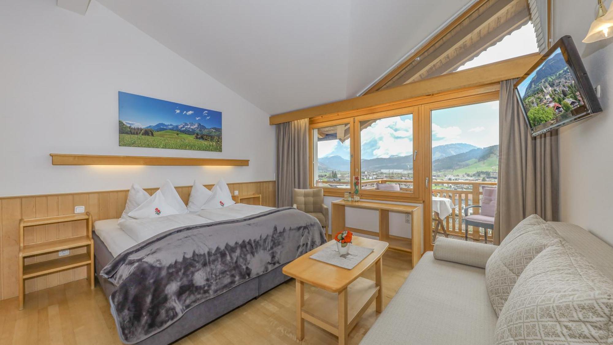 Gartenhotel Rosenhof Bei Kitzbuhel Oberndorf in Tirol Esterno foto